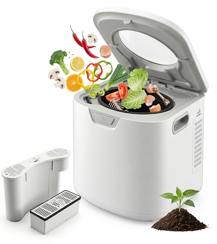 NutriChef Electric Kitchen Composter 4 Quart