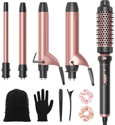 Wavytalk 5-in-1 Curling Iron Set