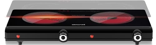 Vayepro Infrared Double Burner Electric Cooktop