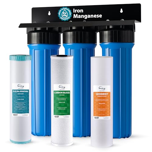 ISpring WGB32BM 3-Stage Whole House Water Filter