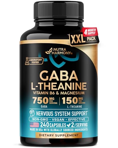 GABA L-Theanine Relaxation & Mood Support