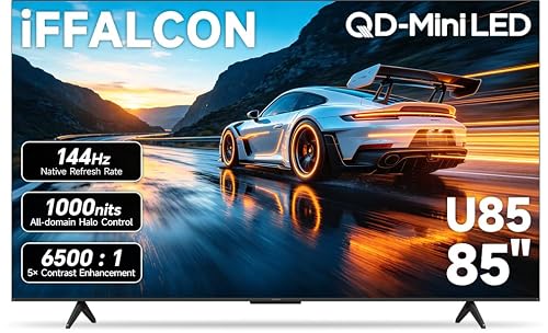 IFFALCON 85-Inch U85 Series QD-Mini LED 4K TV