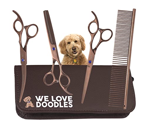 We Love Doodles Dog Grooming Scissors Kit