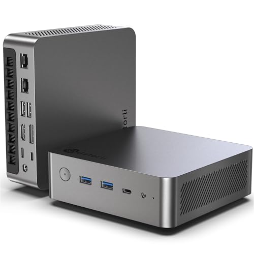 Getorli Mini PC Ryzen 7 8845HS Gaming Computer