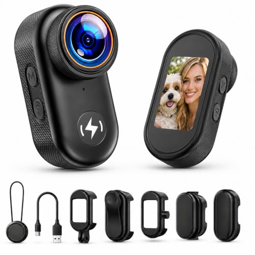 CAMWORLD 4K Mini Body Camera WiFi