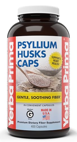 Yerba Prima Psyllium Husks Fiber Supplement