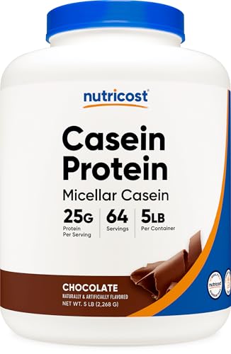 Nutricost Casein Protein Powder Chocolate 5lb