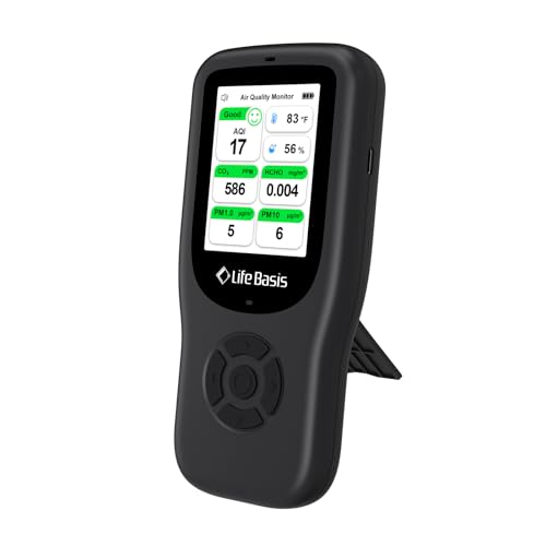 LifeBasis 11-in-1 Air Quality Monitor