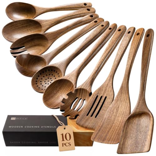 Hefild Acacia Wood Utensil Set