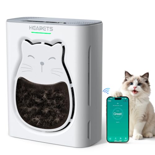 HEAPETS Pet Air Purifier P365 White
