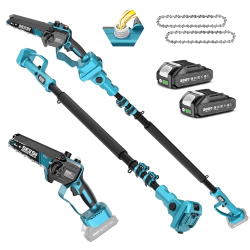 Seesii PS600 Electric Pole Saw and Chainsaw