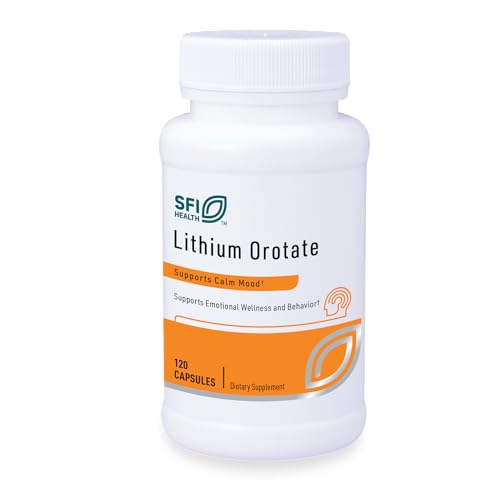 Klaire Labs Lithium Orotate Mood Support Supplement